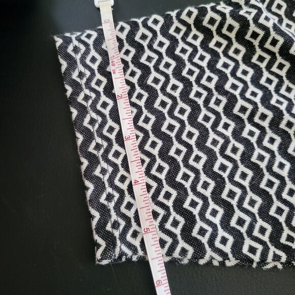 LuLaRoe Fitted Midi Dress Women’s Size L | Geometric Print Black Gray | Stretchy - Picture 9 of 12